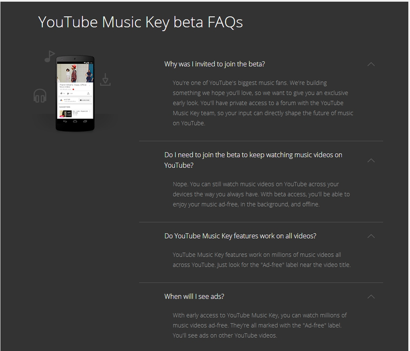 Illustration for article titled Friendly Notice: YouTube Music Key is rolling out already to some. (UPDATED!)